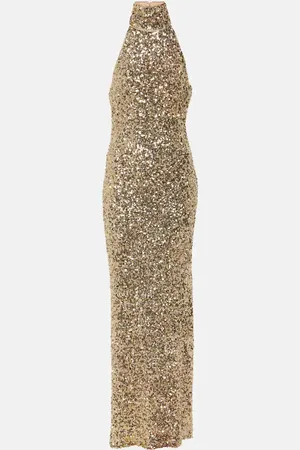 ROTATE Vestido de fiesta con lentejuelas
