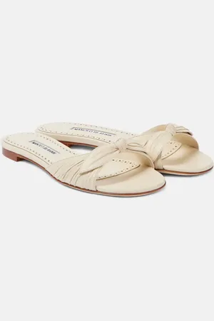 Manolo Blahnik Mules Lolloflat de piel