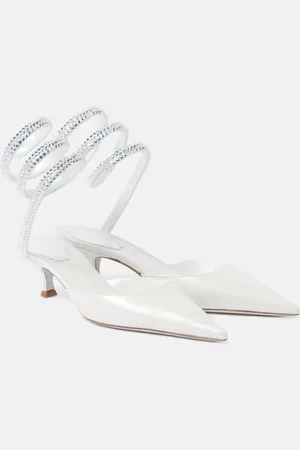 RENE CAOVILLA Sandalias Cleo de piel con cristales