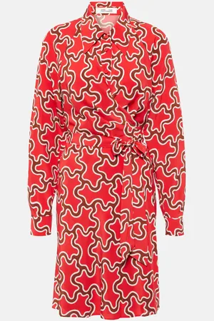 Diane von Furstenberg Vestido corto Sophie de jersey estampado