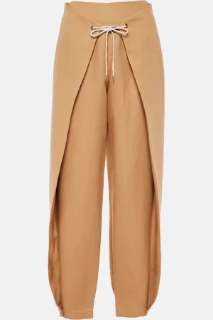 Loro Piana Pantalones tapered Marylen de lino