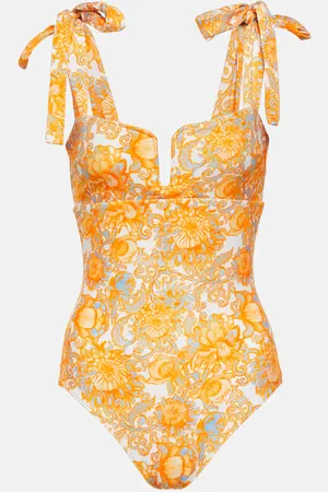 La DoubleJ Bañador Barbarella floral