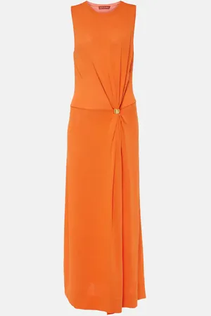 Altuzarra Vestido largo Saralien de jersey fruncido