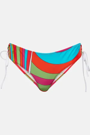 Puccini Braga de bikini Iride estampada