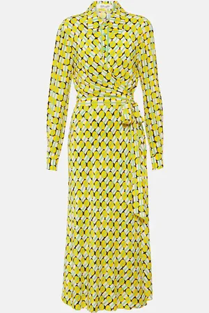 Diane von Furstenberg Vestido midi Tori de jersey estampado