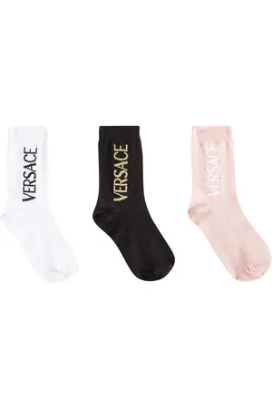 VERSACE Set de 3 pares de calcetines con logo