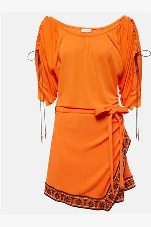 Paco rabanne Vestido corto de hombros descubiertos