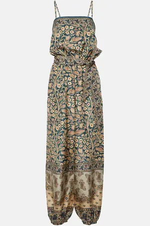 Loro Piana Mono Hede de seda estampado