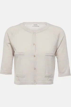 Max Mara Cárdigan cropped de lana