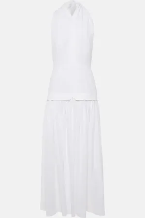 TOVE Vestido midi Quinn de algodón