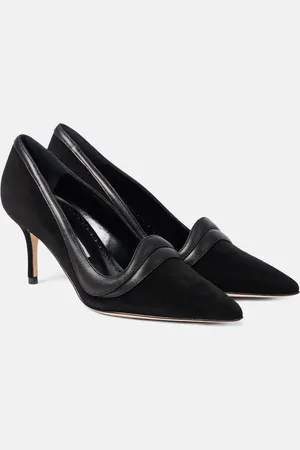 Manolo Blahnik Salones Ajarafa 70 de ante y piel