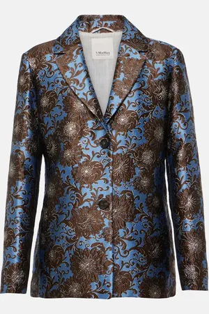 Max Mara Blazer Kate de jacquard floral