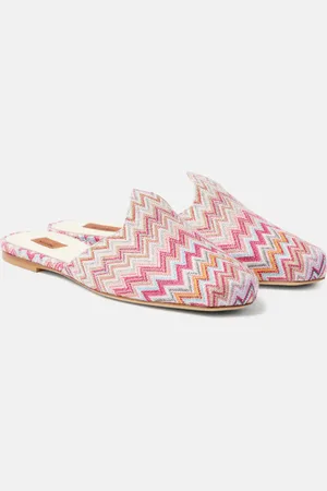 Missoni Mules en zigzag