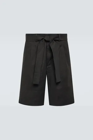 COMMAS Shorts de mezcla de lino