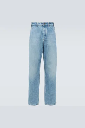 Bottega Veneta Jeans rectos de tiro medio
