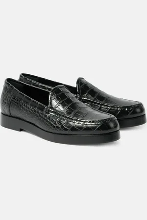 Manolo Blahnik Mocasines Dinelio de piel grabada