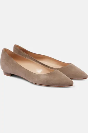 Manolo Blahnik Bailarinas Lanza BB de ante