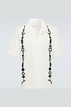COMMAS Camisa de algodón con cuentas