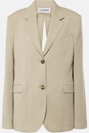 Loewe Blazer de lana con abertura