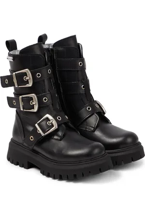 MONNALISA Botas biker de piel
