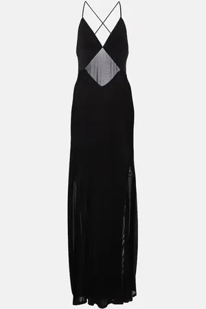Staud Vestido de fiesta Fleur de jersey