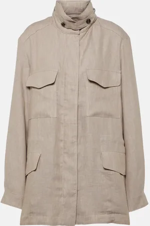 Loro Piana Chaqueta Traveller de lino