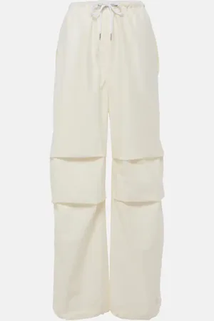 Acne Studios Pantalones anchos de algodón