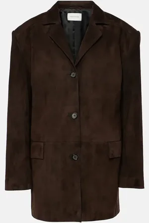 MAGDA BUTRYM Chaqueta oversized de ante