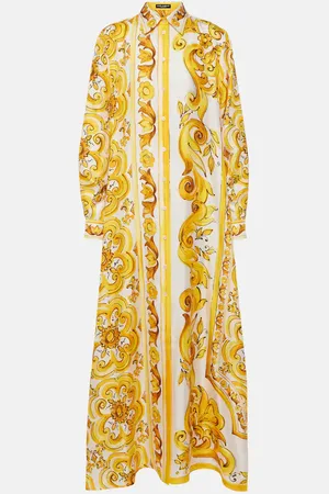 Dolce & Gabbana Caftán Majolica de seda