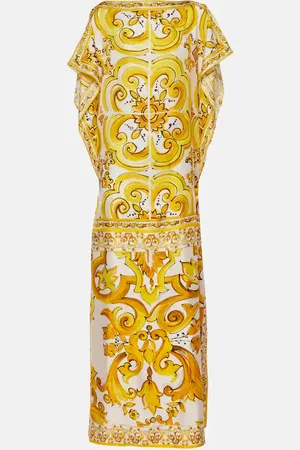 Dolce & Gabbana Caftán Majolica de seda