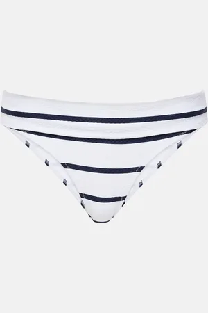 Heidi Klein Braga de bikini Fold Over a rayas