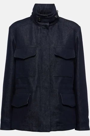 Loro Piana Chaqueta Traveller de denim