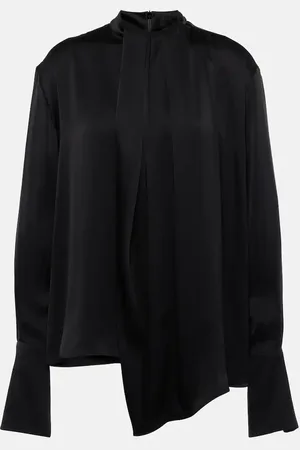 MAGDA BUTRYM Blusa de satén de seda