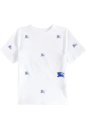 Burberry Camiseta de jersey de algodón con EKD