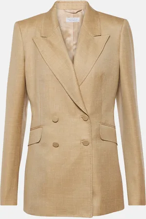 GABRIELA HEARST Blazer de lana, seda y lino