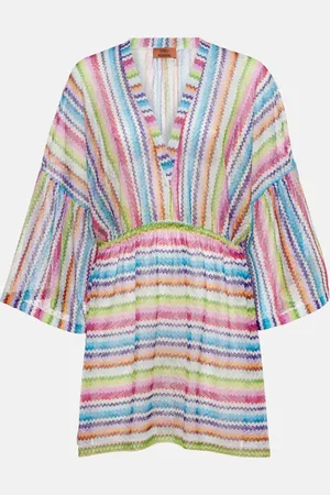 Missoni Vestido de playa en zigzag