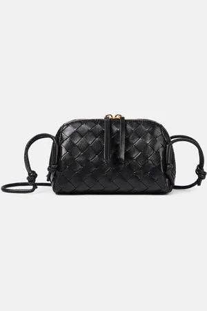 Bottega Veneta Pouch Concert Mini de piel Intrecciato