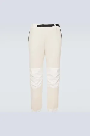 Loro Piana Pantalones de cachemir con cinturón