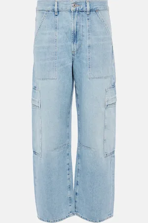 Citizens of Humanity Jeans cargo Marcelle de tiro alto