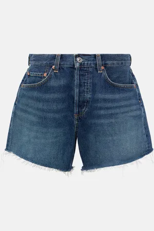 Citizens of Humanity Shorts Annabelle de denim de tiro alto