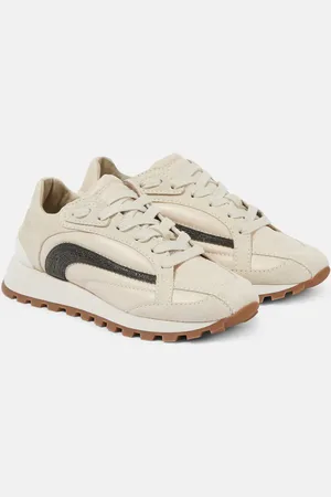 Brunello Cucinelli Zapatillas Runner de ante