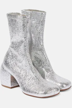 DRIES VAN NOTEN Botines 65 con glitter