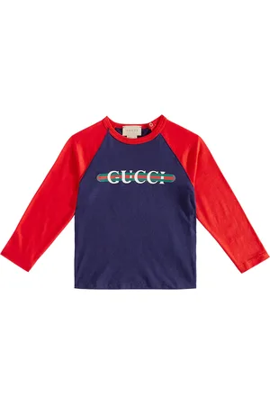 Gucci Bebé - camiseta de algodón con logo