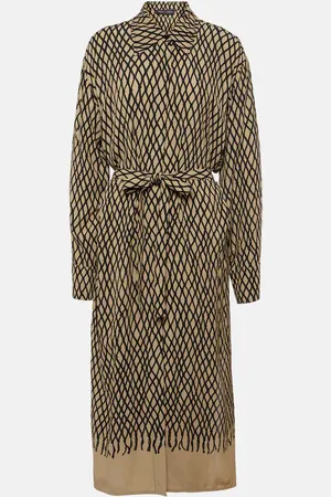 Proenza Schouler Vestido camisero estampado