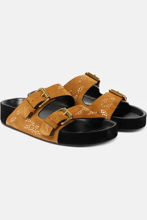 Isabel Marant Sandalias Lennyo de ante con tachuelas