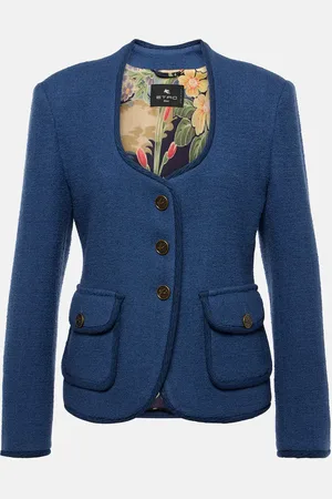 Etro Blazer de mezcla de lana