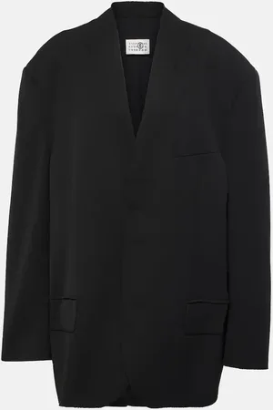 Maison Margiela Blazer de crepé