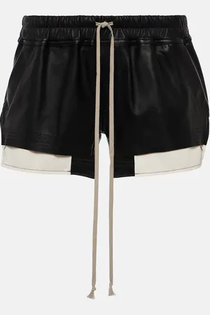 Rick Owens Shorts Fog de piel