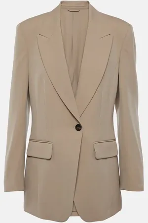 Brunello Cucinelli Blazer de mezcla de lana
