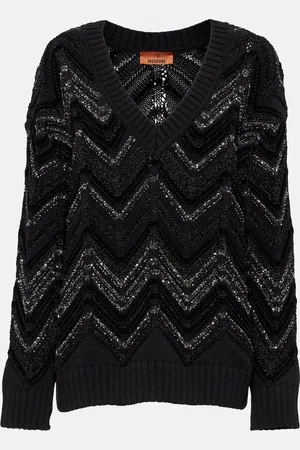 Missoni Jersey en zigzag con lentejuelas